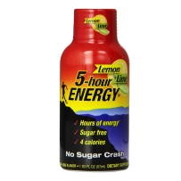 5 hour energy提神醒脑疲劳能量补充液 柠檬味 57ml 6瓶装