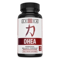 Zhou Nutrition DHEA 女性男性荷尔蒙平衡青春素平衡激素 50毫克 60粒素食胶囊