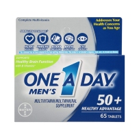 One-A-Day 男士50+多种维生素日常健康补充剂 65粒