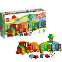乐高得宝系列10558数字火车LEGO DUPLO 积木玩具大颗粒