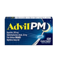 Advil PM 夜间止痛安眠片 120粒
