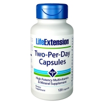 Life Extension维生素综合配方 复合矿物质每天2粒 120粒片剂