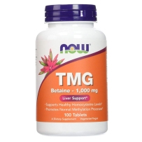 Now Foods 诺奥 甜菜碱 TMG 三甲基甘氨酸DNA修复肝脏保护1000mg 100片