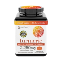 Youtheory 姜黄素胶囊加强版 姜黄粉精华 美国 进口保健品高含量2250mg 210粒