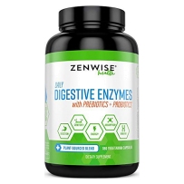 Zenwise Health 日常消化酶含益生元 + 益生菌 180 粒素食胶囊