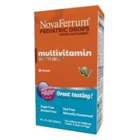 Novaferrum婴幼儿复合维生素铁元素补充滴剂 含铁50ml树莓味