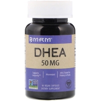 MRM脱氢表雄酮DHEA胶囊50mg90粒助孕备孕青春素试管促排卵