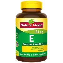 Nature Made 莱萃美 天唯美  水溶性纯天然维生素E 400IU 300粒