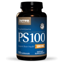 Jarrow Formulas 杰诺 PS 100 磷脂酰丝氨酸胶囊 含大豆 100mg*60粒