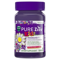 美国直邮 Vicks Melatonin 脑白金儿童褪黑素软糖洋甘菊薰衣草味天然浆果味 48粒 