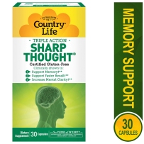  Country Life -  Sharp Thought 磷脂酰丝氨酸大脑保健30粒
