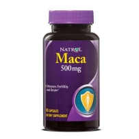 Natrol 纳妥 Maca玛卡萃取胶囊玛咖牡蛎 500mg 60粒 提升活力增强体力