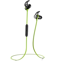 Phaiser BHS-730 Bluetooth 无线蓝牙耳机 降噪 防水跑步运动耳机  Limegreen 绿色
