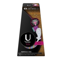 U by Kotex 高洁丝性感丁字裤T裤专用thong护垫 50片装