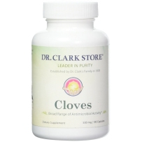 Dr. Clark Store 丁香500mg素食胶囊 100粒