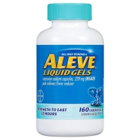 Bayer Aleve缓解疼痛液体凝胶220g160粒持续12小时