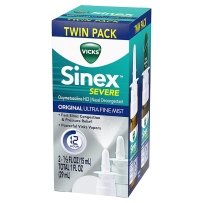 美国原装Vicks Sinex超细雾喷鼻剂通鼻喷雾剂15ml*2儿童成人治鼻炎克星