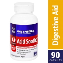 Enzymedica Acid Soothe 解决偶尔胃灼热问题胃酸舒缓消化酶 90 粒胶囊