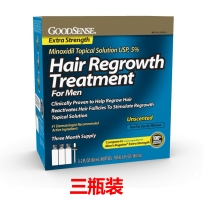 GoodSense 5%米诺地尔 生发滴剂  60ml*3瓶