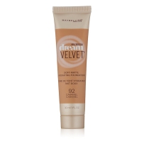 Maybelline美宝莲Dream Velvet梦幻天鹅绒哑光保湿粉底30ml 92 Caramel