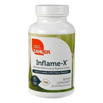 Zahler  Inflame-X 高级炎症葡萄糖胺配方 120粒素食胶囊