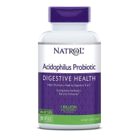 美国 Natrol 纳妥 益生菌嗜酸乳杆菌胶囊10亿 150粒 维持肠道健康菌落平衡改善便秘调理肠胃