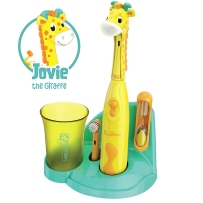 Brusheez 动物造型儿童电动牙刷套装长颈鹿款 3岁以上儿童