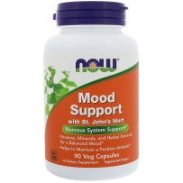 美国NOW Foods 诺奥 Mood Support 复合抑郁情绪改善精华心理健康90粒