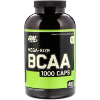 Optimum Nutrition欧普特蒙 BCAA 支链氨基酸 1000caps 400粒 健身增肌缓解肌肉疲劳酸痛