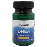 Swanson脱氢表雄酮DHEA青春素50mg 120粒 女性备孕助孕更年期保健品卵巢保养延缓衰老