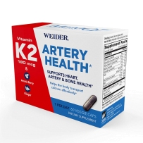 Weider韦德 维生素K2/C促进补钙改善心脏病骨质疏松关节炎60粒