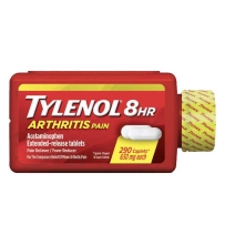Tylenol 泰诺 8 HR 关节炎缓解疼痛止痛片退烧止痛650Mg  290粒
