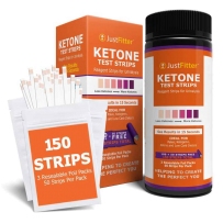 Just Fitter Ketone 尿酮试纸---减肥试纸 15秒测量你的脂肪燃烧酮症水平 150条