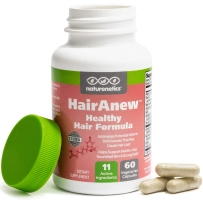 HairAnew 生物素胶囊  60粒  男女养发防脱发滋养皮肤头发指甲