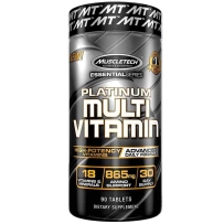 Muscletech肌肉科技Multivitamin白金复合维生素90片健身增肌