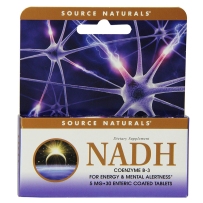 SOURCE NATURALS NADH脱氢酶肠溶包衣片 5毫克 30片 