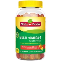 Nature Made 莱萃美 天唯美 多种维生素i + Omega-3成人软糖 140粒