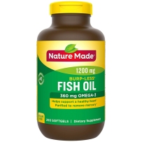 Nature Made  天唯美莱萃美深海鱼油 1200 mg, 200粒 调节三高 保护心血管