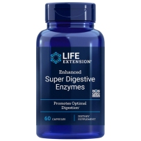 Life Extension 非转基因超级酶胶囊 60粒  消化酶促进健康助消化成人养胃增肥增胖润肠通便清肠道排宿便