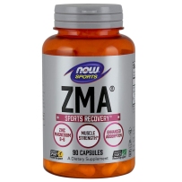 Now Foods 诺奥 ZMA锌镁合剂运动修复补充胶囊 90粒 健身增肌控制体重加强体力耐力爆发力