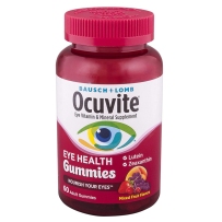 Bausch + Lomb Ocuvite博士伦眼部健康软糖60粒含叶黄素玉米黄质抗氧化剂