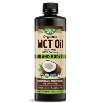 美国 Nature's Way MCT Oil 纯椰子油  增肌油增肌减脂生酮饮食运动健身 480 ml