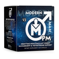 Modern Man PM 夜间脂肪燃烧器减重胶囊和睡眠放松60粒