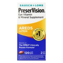 PreserVision博士伦AREDS BAUSCH多维生素叶黄素120粒/瓶 眼部维生素领导者.2