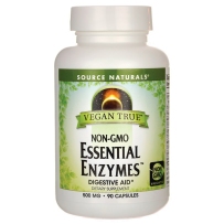 Source Naturals 素食主义者Essential Enzymes 综合酵素酶500mg每日消化援助90粒