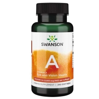 Swanson 斯旺森 维生素A护眼软胶囊 1000IU*250粒/瓶  
