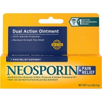 Neosporin 高强度有机局部涂抹软膏 28.3g 迅速缓解皮肤疼痛防止细菌感染加快皮肤愈合