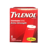  Tylenol 泰诺 乙酰氨基酚缓释片 500mg*6片