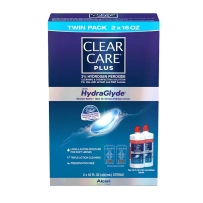 CLEAR CARE双氧水护理液 蓝澈隐形眼镜ok镜硬性RGP镜适用 480ml*2瓶