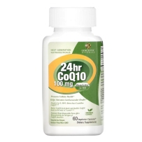 Genceutic Naturals 24小时辅酶Q10胶囊,100毫克 60粒
